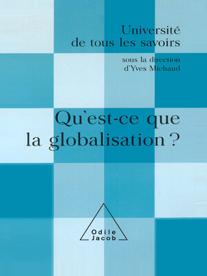 cover image of Qu'est-ce que la globalisation ?